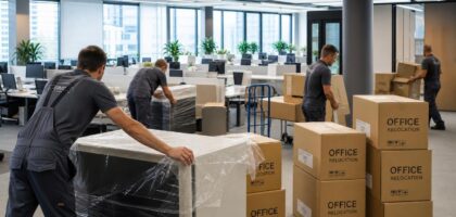 Как перевезти офисную мебель с минимальным перерывом в работе компании